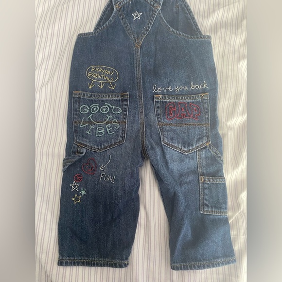 Gap 12-18 month overalls - Picture 4 of 4